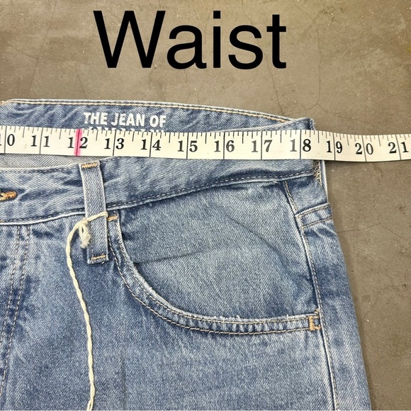 Adriano Goldschmied-Jeans of Tomorrow Sz34x33 Blue Everett Slim Straight Jeans - Picture 9 of 11